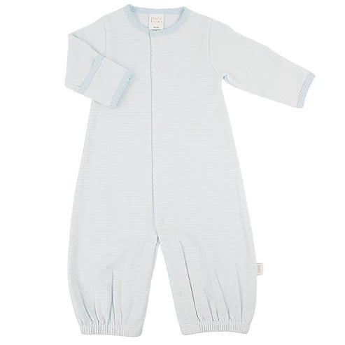 Blue Interlock Romper