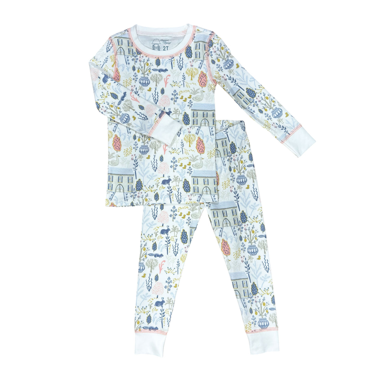 English Countryside Girl 2pc Pajama