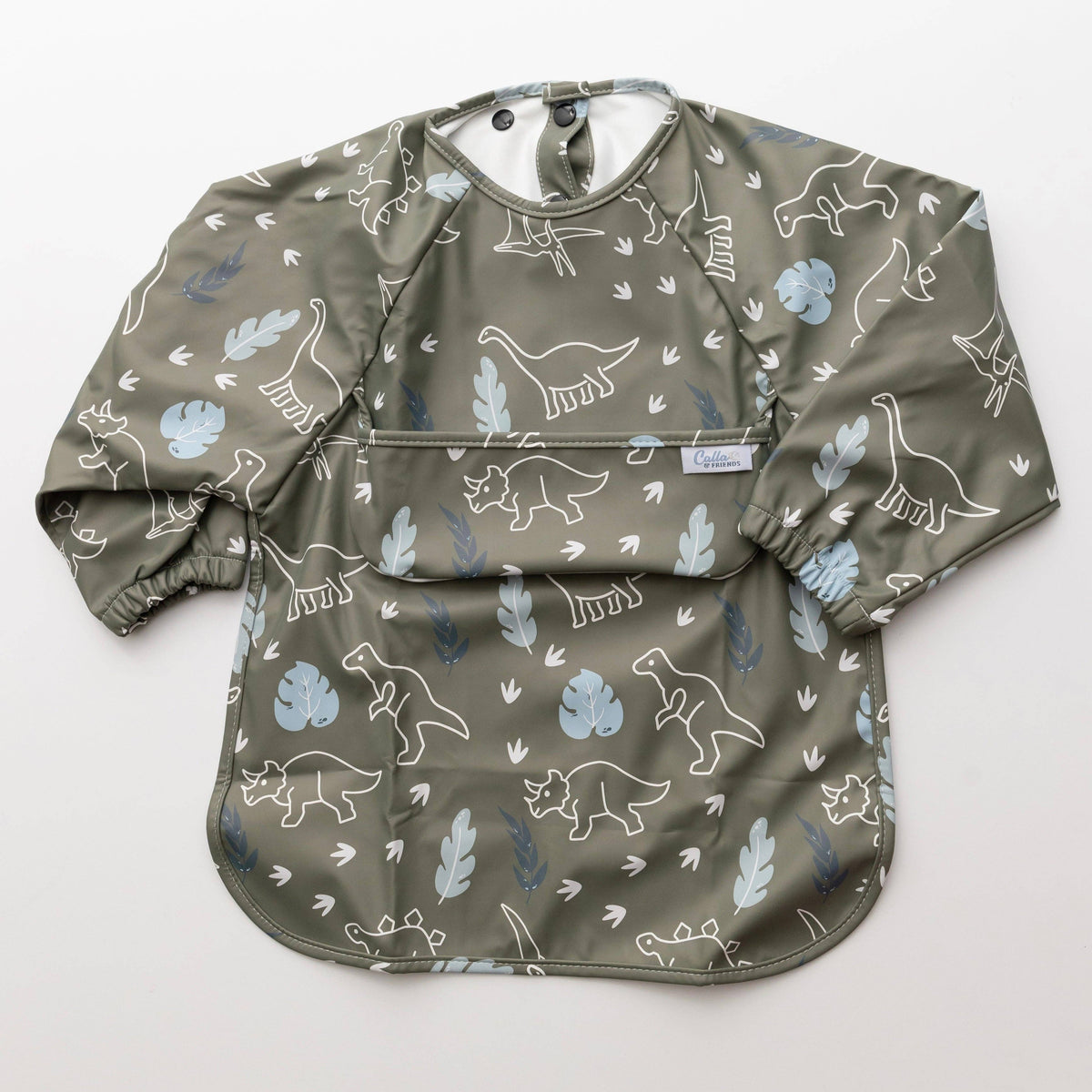 The Grayson Long Sleeve Bib - Dinos