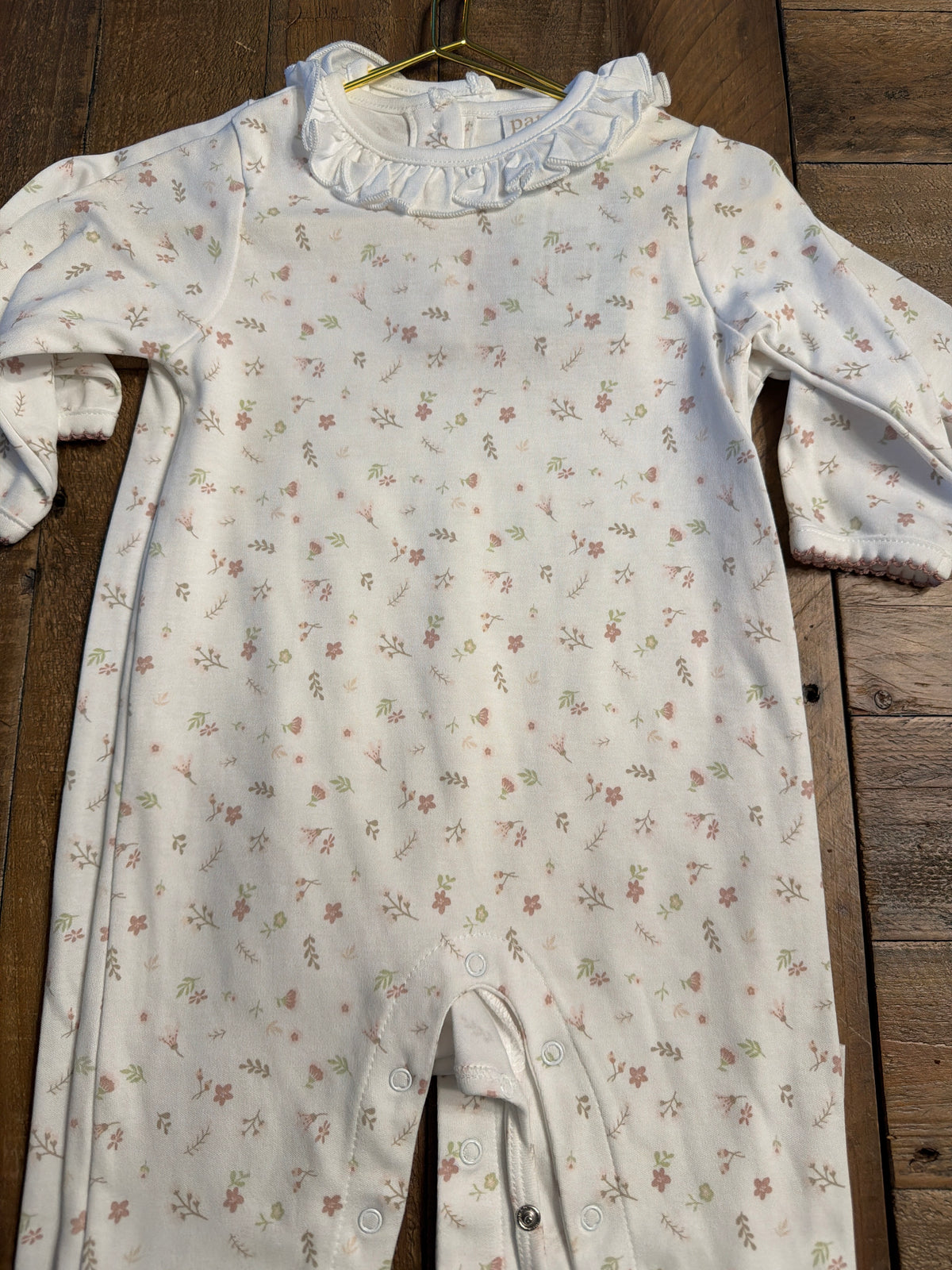 Floral Interlock Romper