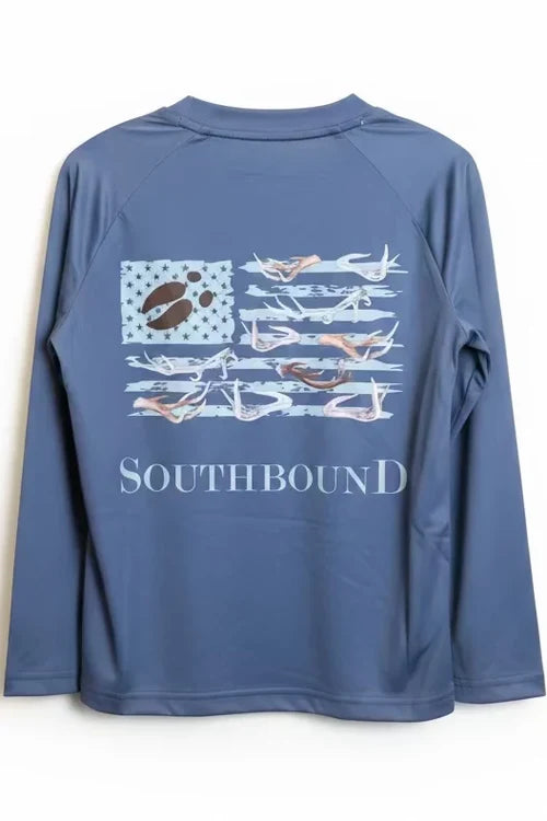 Performance Tee Flag Antlers