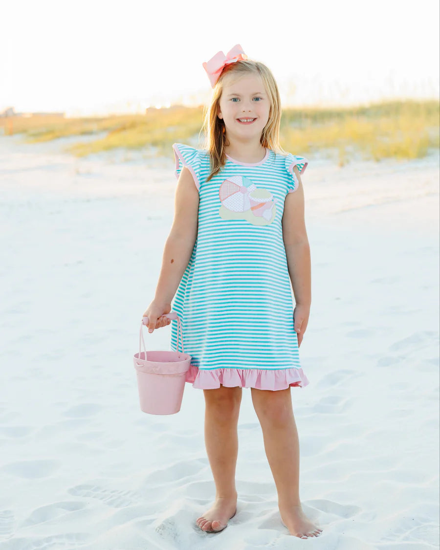 Beach Day Flutter Dress