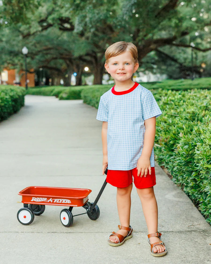 Graham Short Set - Southern Summer Gingham