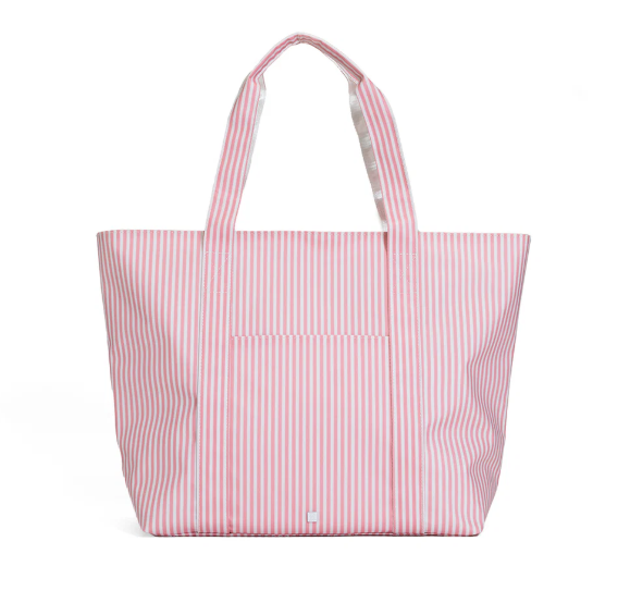 TRVL Jumbo Tote  - Pimlico Stripe Dusty Rose
