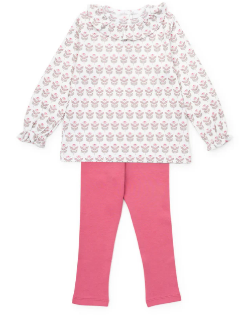 Lulu Girls' Legging Set - Berkshire Batik Floral