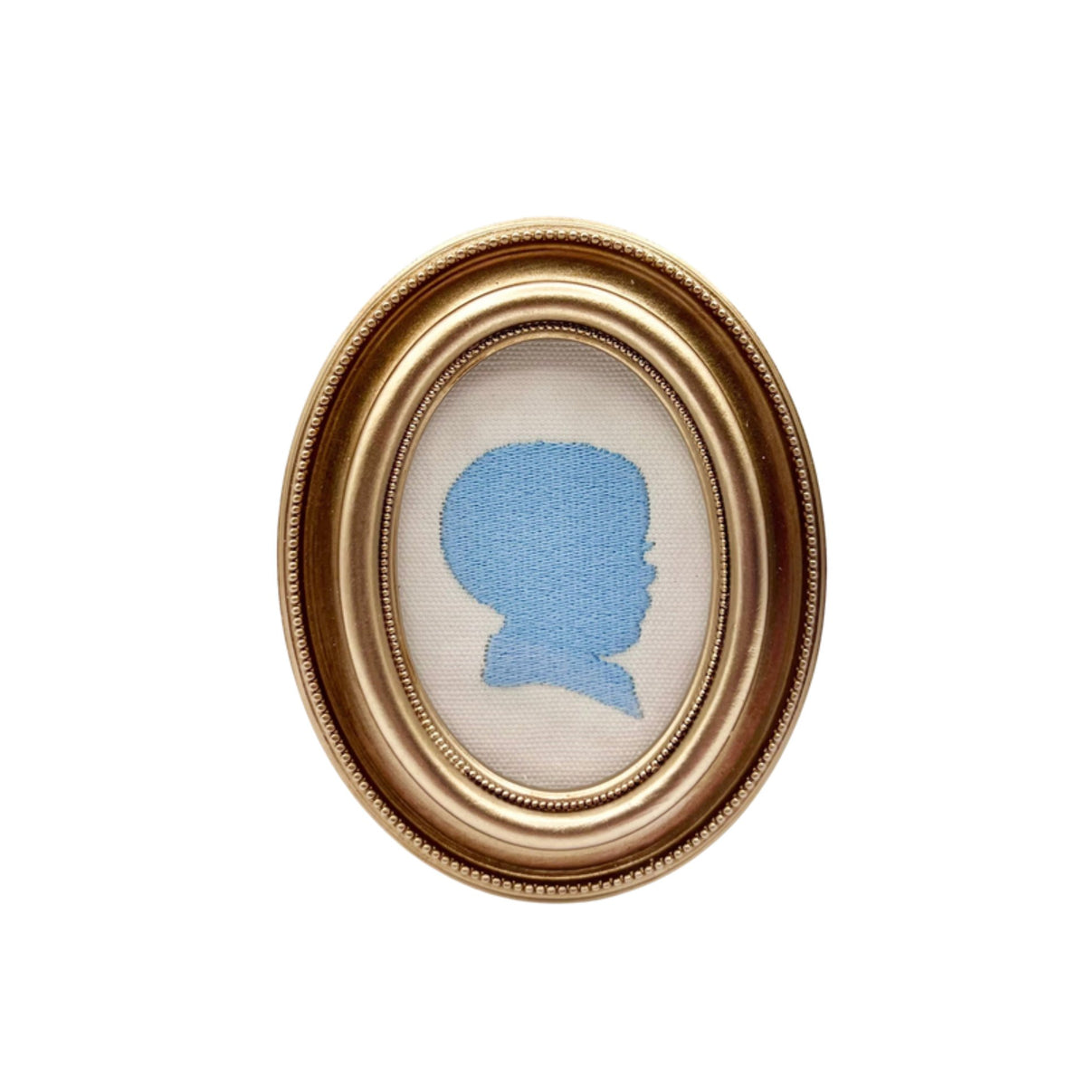 Embroidered Boy Silhouette Small