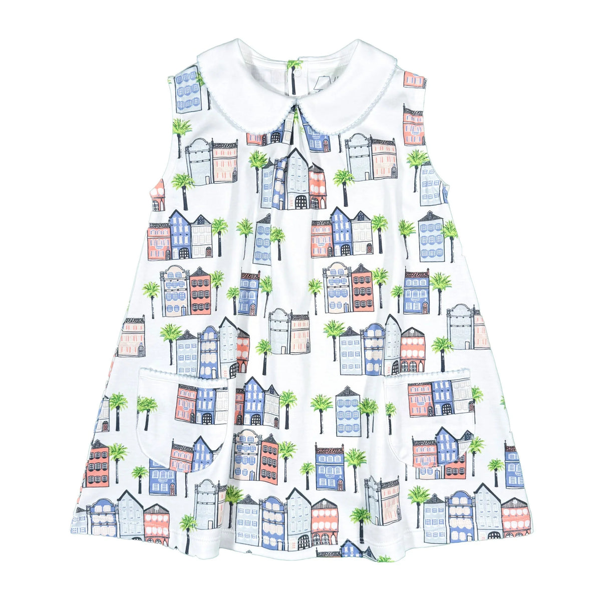 SS Pocket Twril Dress Rainbow Row