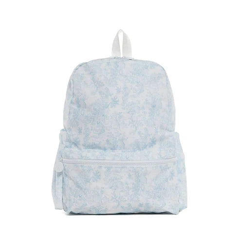 TRVL Backpacker - Bunny Toile Blue