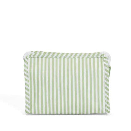 Roadie Medium Zip Pouch - Pimlico Stripe Sage