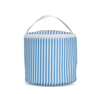 TRVL Snack Bag - Pimlico Striped Chambray