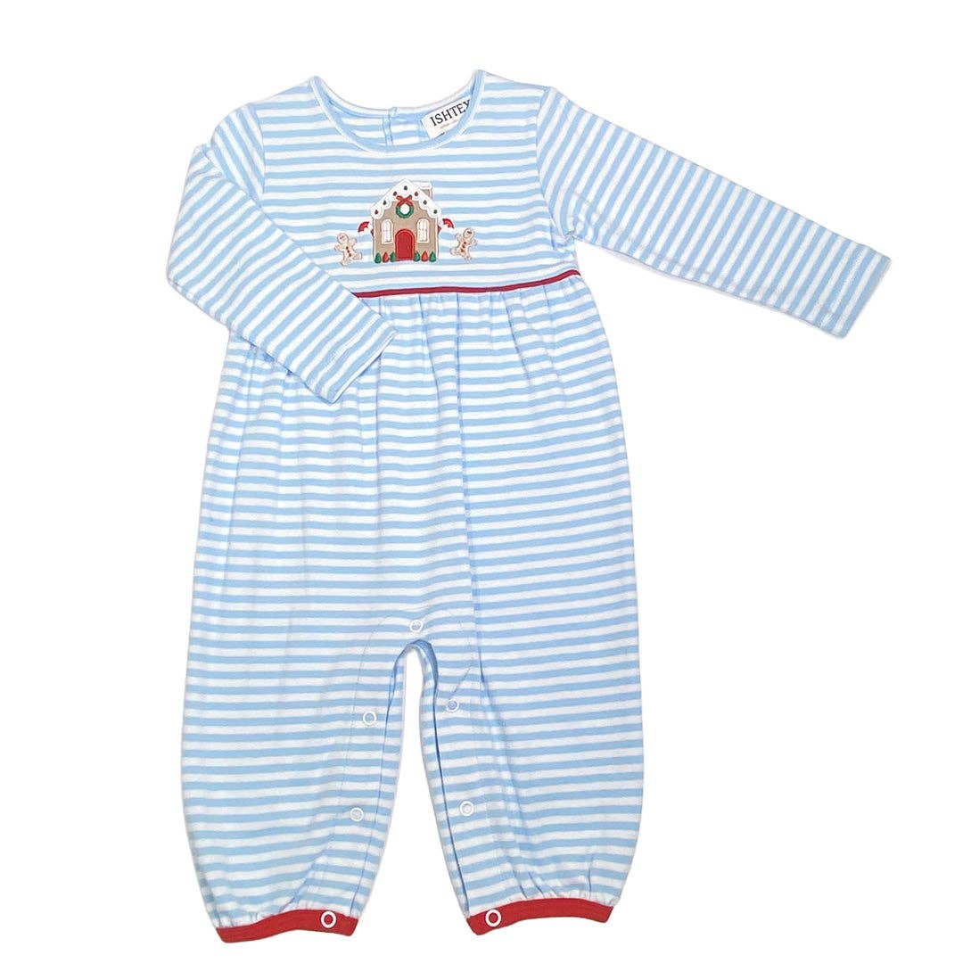 Gingerbread Girl's Romper