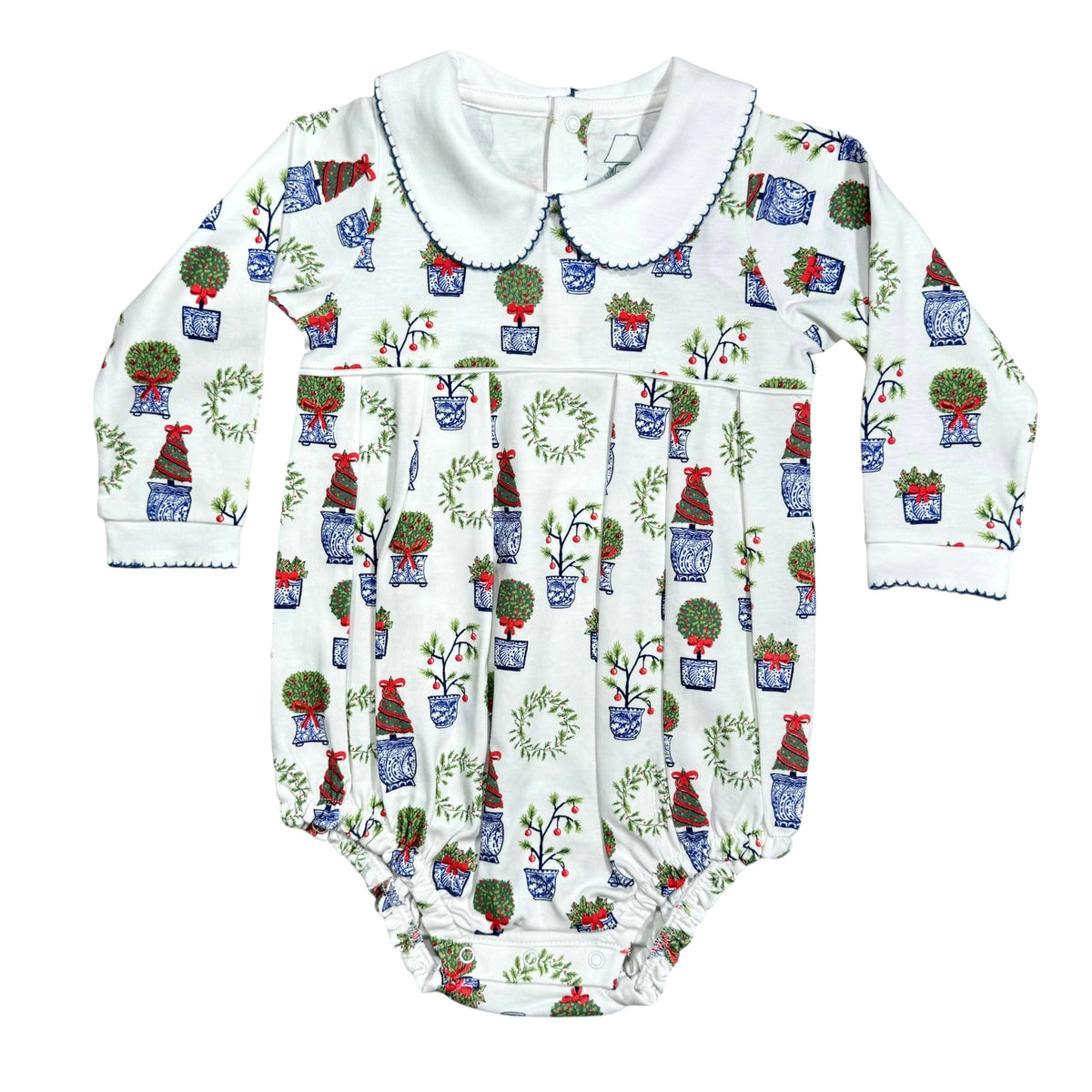Long Sleeve Bubble - Holiday Planters