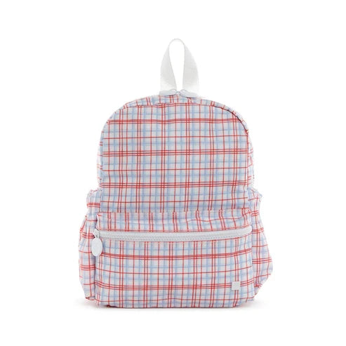 TRVL Mini Backer - Classic Red Plaid